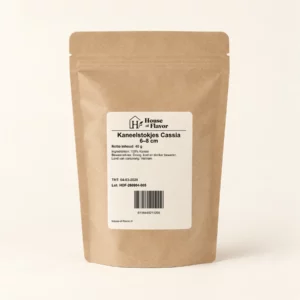 Kaneelstokjes Cassia 6–8 cm — verpakking