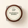 Kruidenboterkruiden — dopetiket van bovenaf