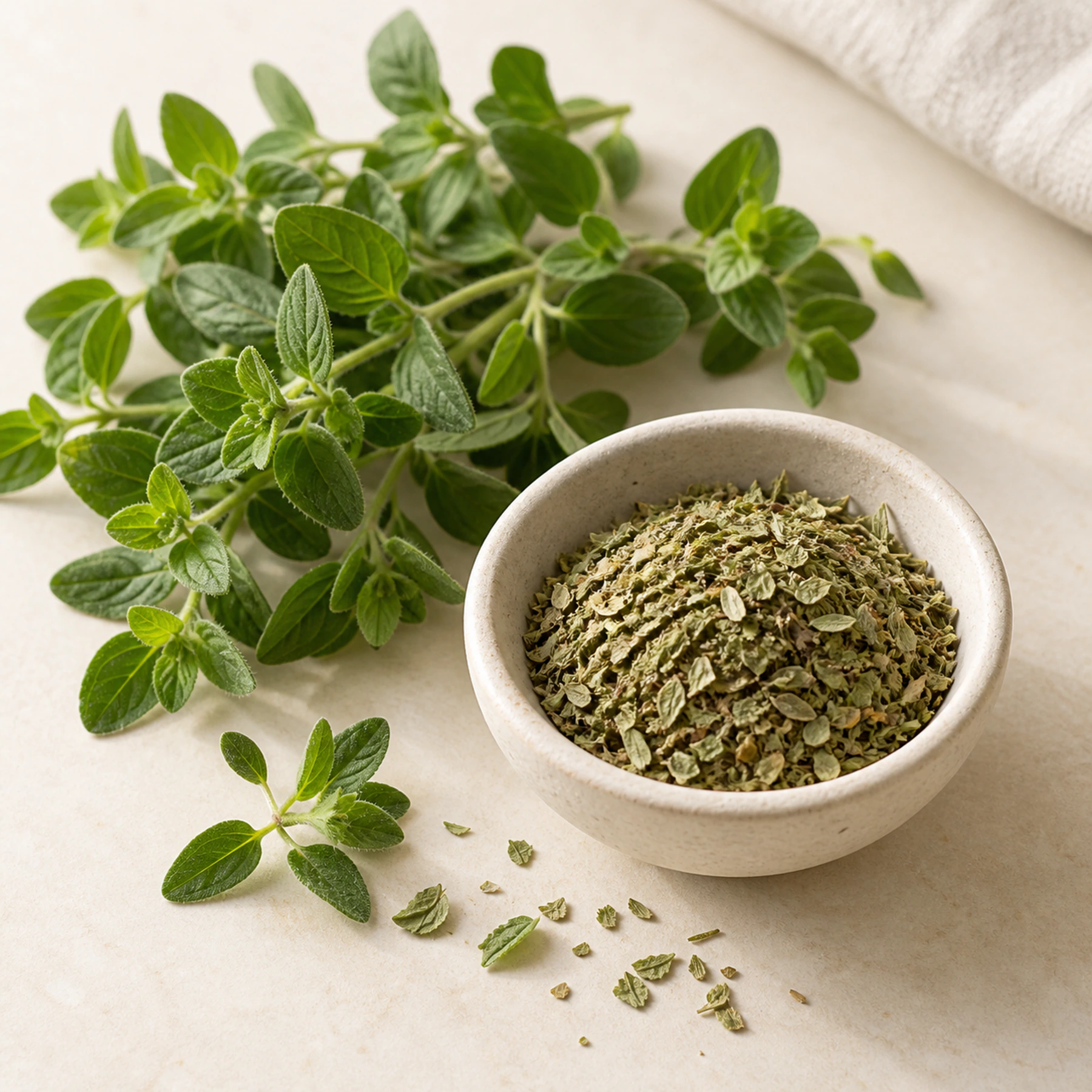 Oregano — smaakingrediënten