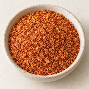 Paprikagranulaat — product van dichtbij