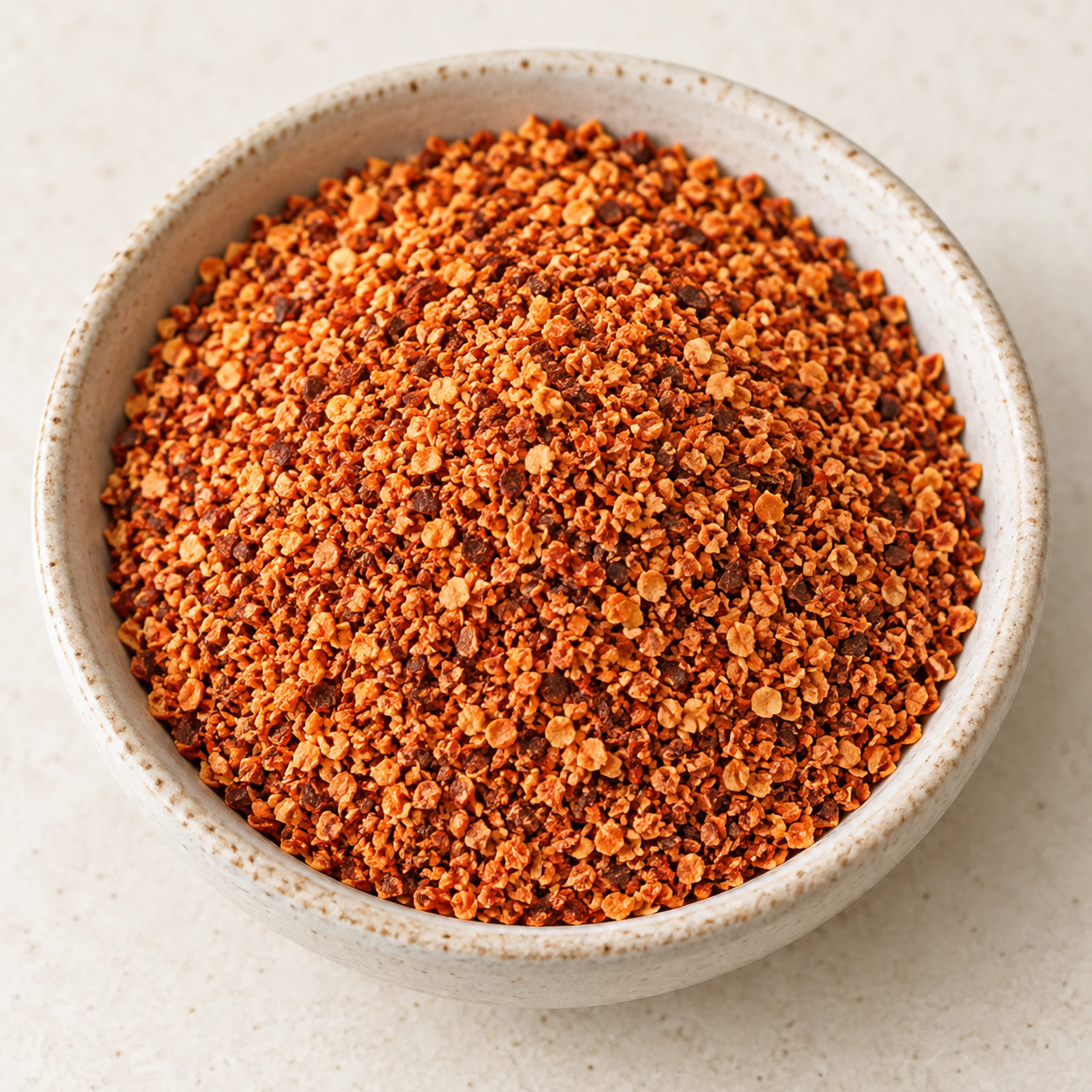 Paprikagranulaat — product van dichtbij