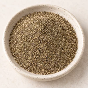Zwarte Peper Gemalen — product van dichtbij