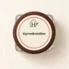 Gyroskruiden — dopetiket van bovenaf