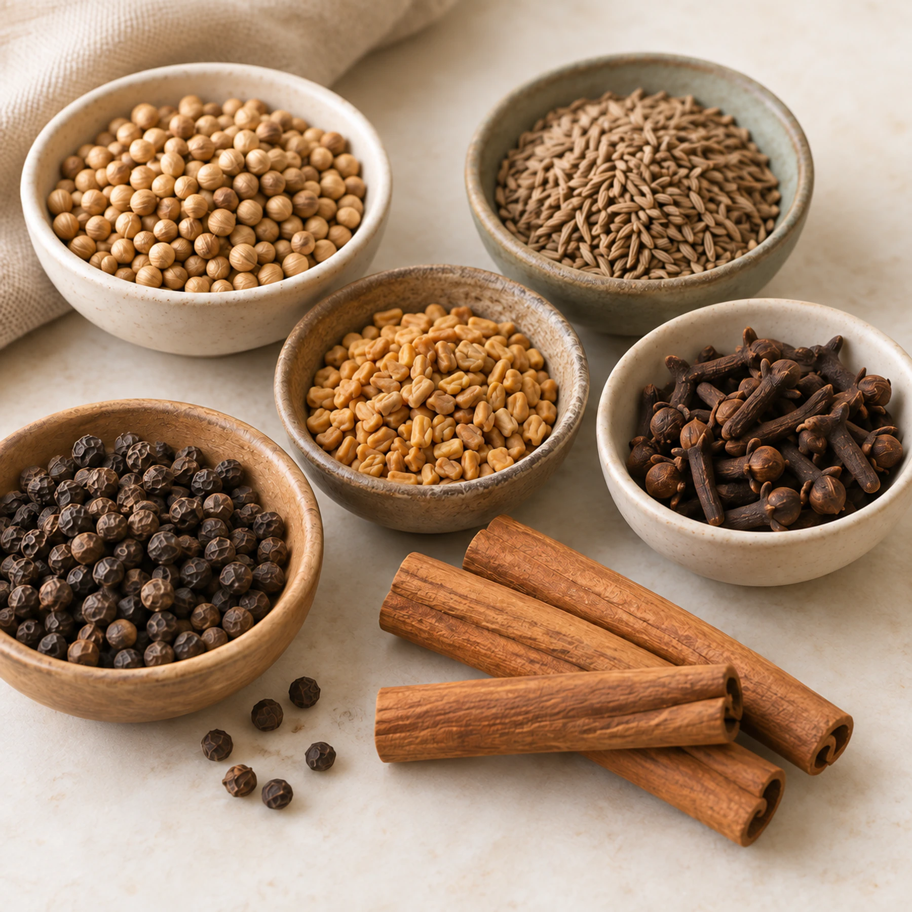 Garam Masala — smaakingrediënten