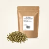 Groene Peperkorrels — navulzak 100 g, met kruiden op de voorgrond