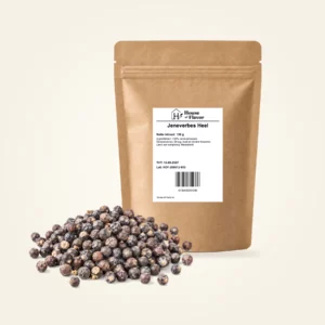 Jeneverbes Heel — navulzak 100 g, met kruiden op de voorgrond