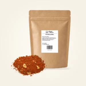 Pil Pil kruiden — navulzak 250 g, met kruiden op de voorgrond