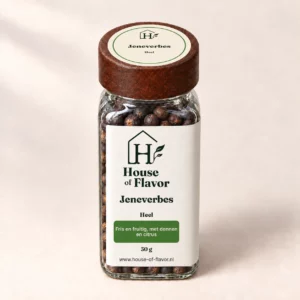 Jeneverbes Heel — strooibus 30 g, met dopetiket