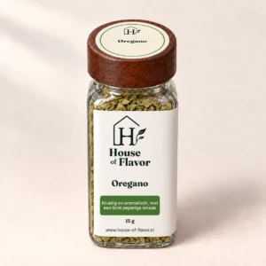 Oregano — strooibus 15 g, met dopetiket