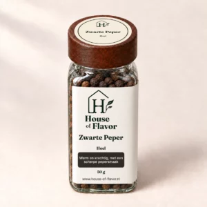Zwarte Peper Heel — strooibus 50 g, met dopetiket