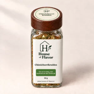 Chimichurrikruiden — strooibus 50 g, met dopetiket