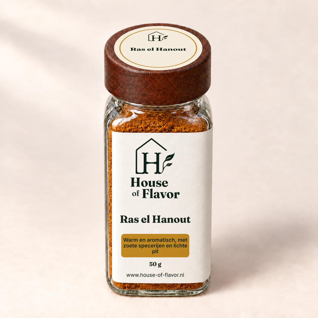 Ras el Hanout — strooibus 50 g, met dopetiket