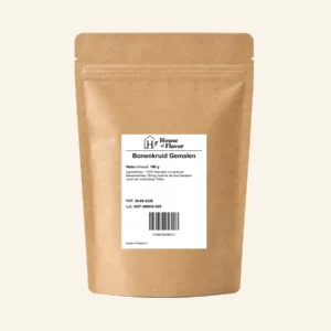 Bonenkruid Gemalen — Navulzak 100 g